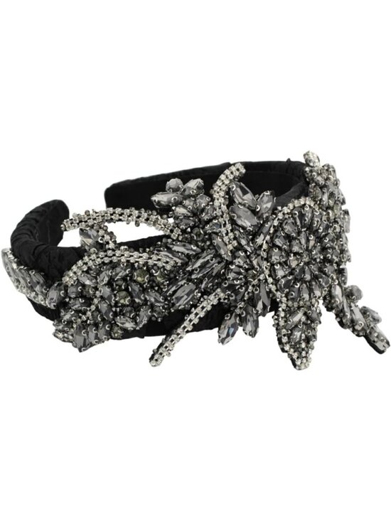 Elegant Rhinestone Headband for Women | Baroque Leaf Flower Hair Accessories main image 4